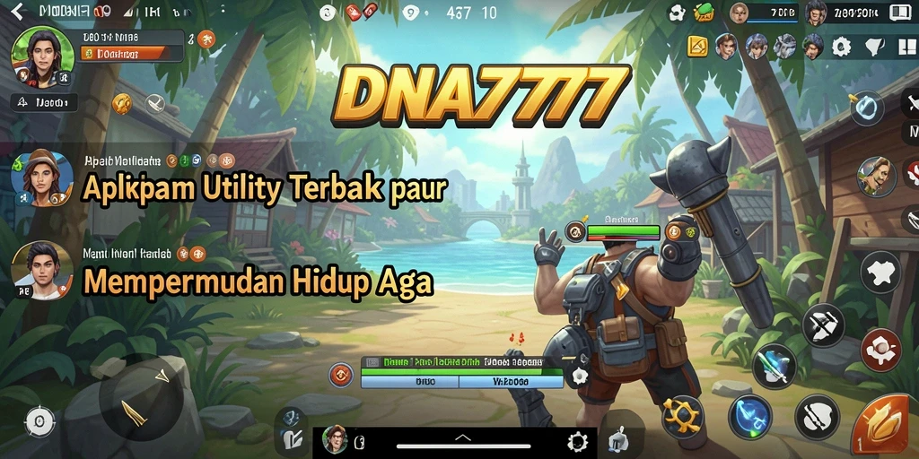Tampilan antarmuka DNA777 yang ramah pengguna dan intuitif.