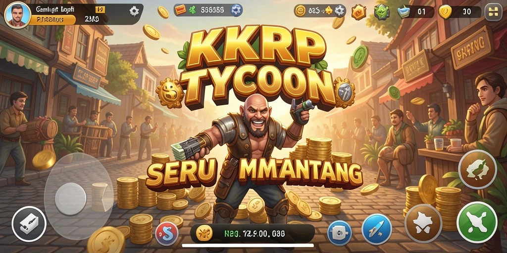 Tampilan gameplay KKRP yang menarik dan strategis.
