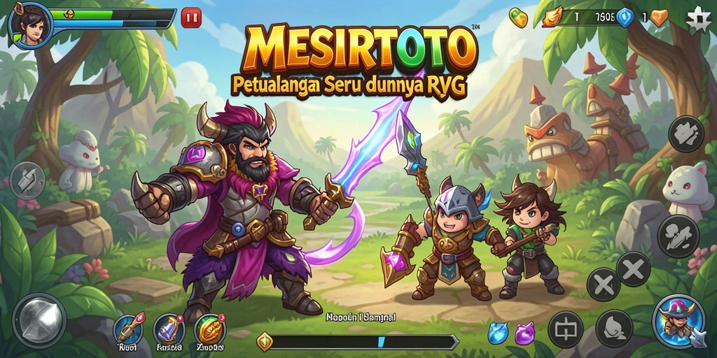 Gameplay menakjubkan dalam <strong>MESIRTOTO</strong> yang penuh aksi RPG.