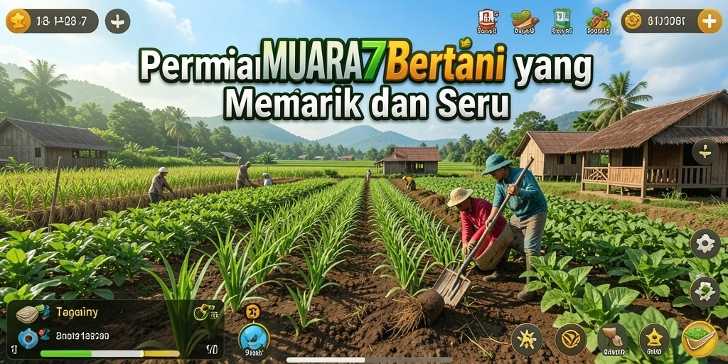 Gameplay seru dalam pertanian yang memikat.