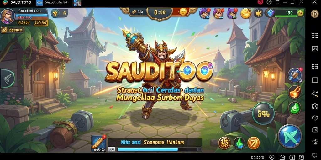 Tampilan gameplay menarik dari SAUDITOTO dengan strategi mendalam.