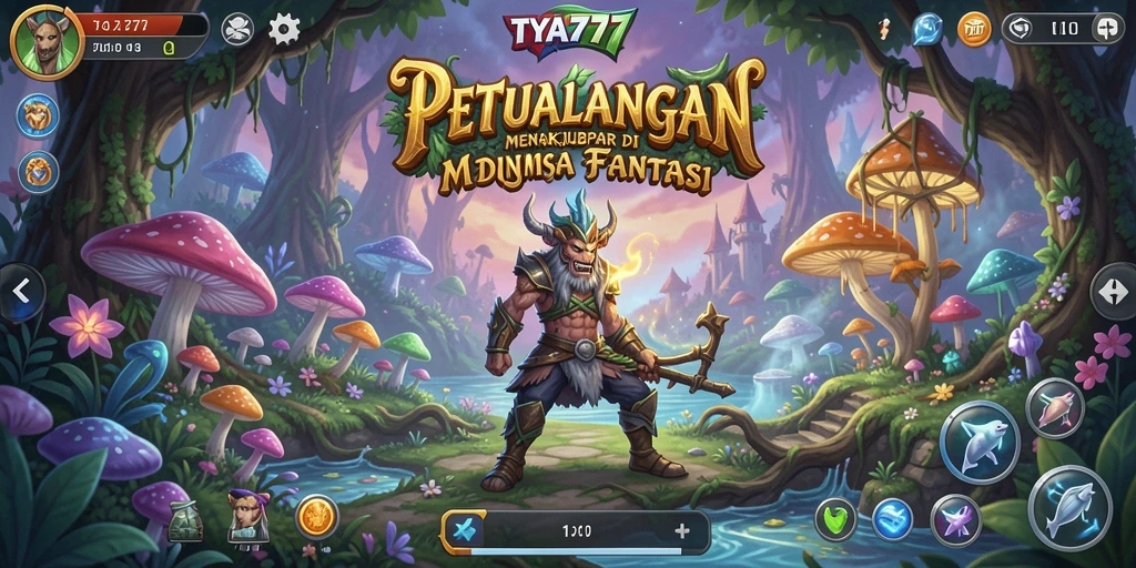 Tampilan gameplay TYA777 yang mendebarkan dan penuh aksi petualangan.