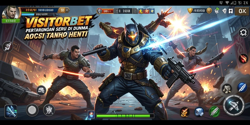 Tangkapan layar menunjukkan aksi seru dari gameplay VISITORBET yang mendebarkan.
